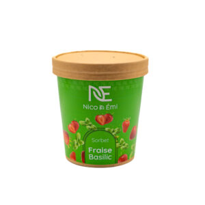 SORBET FRAISE BASILIC